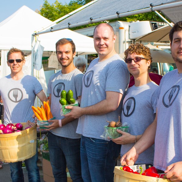 The Farm To Fork team at the Guelph Farmers' Market