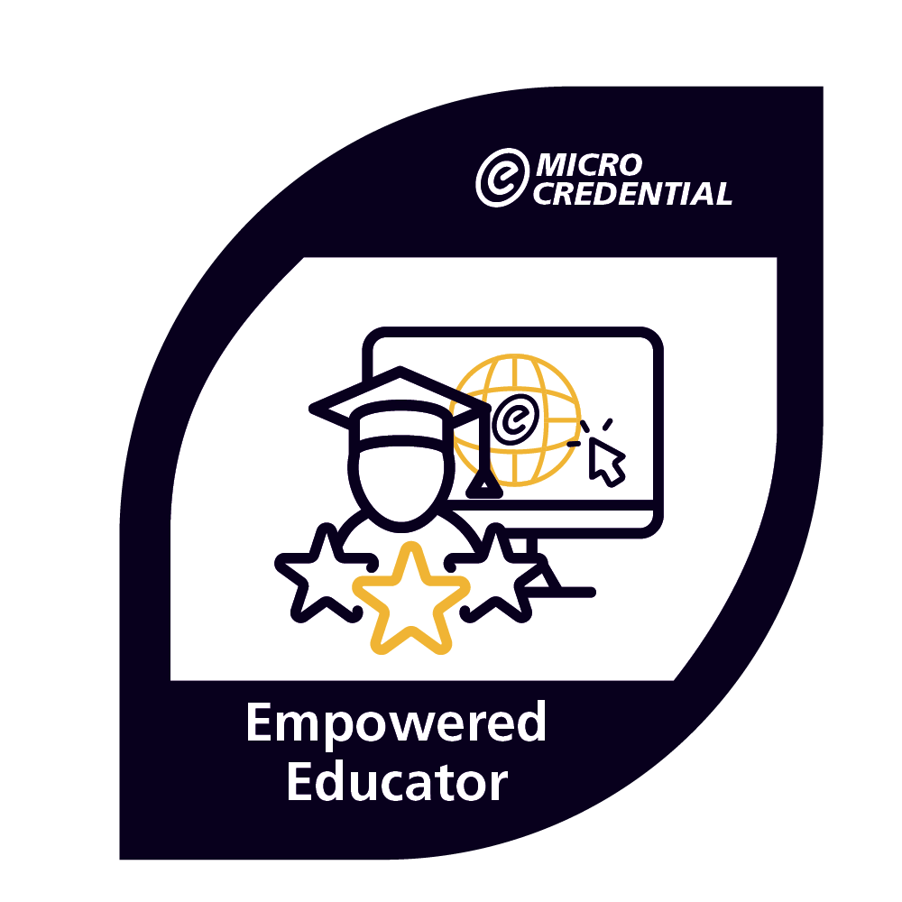 The Empowered Educator Micro Credential issued by eCampus Ontario for successful completion of the Ontario Extend 3.0 Sprint